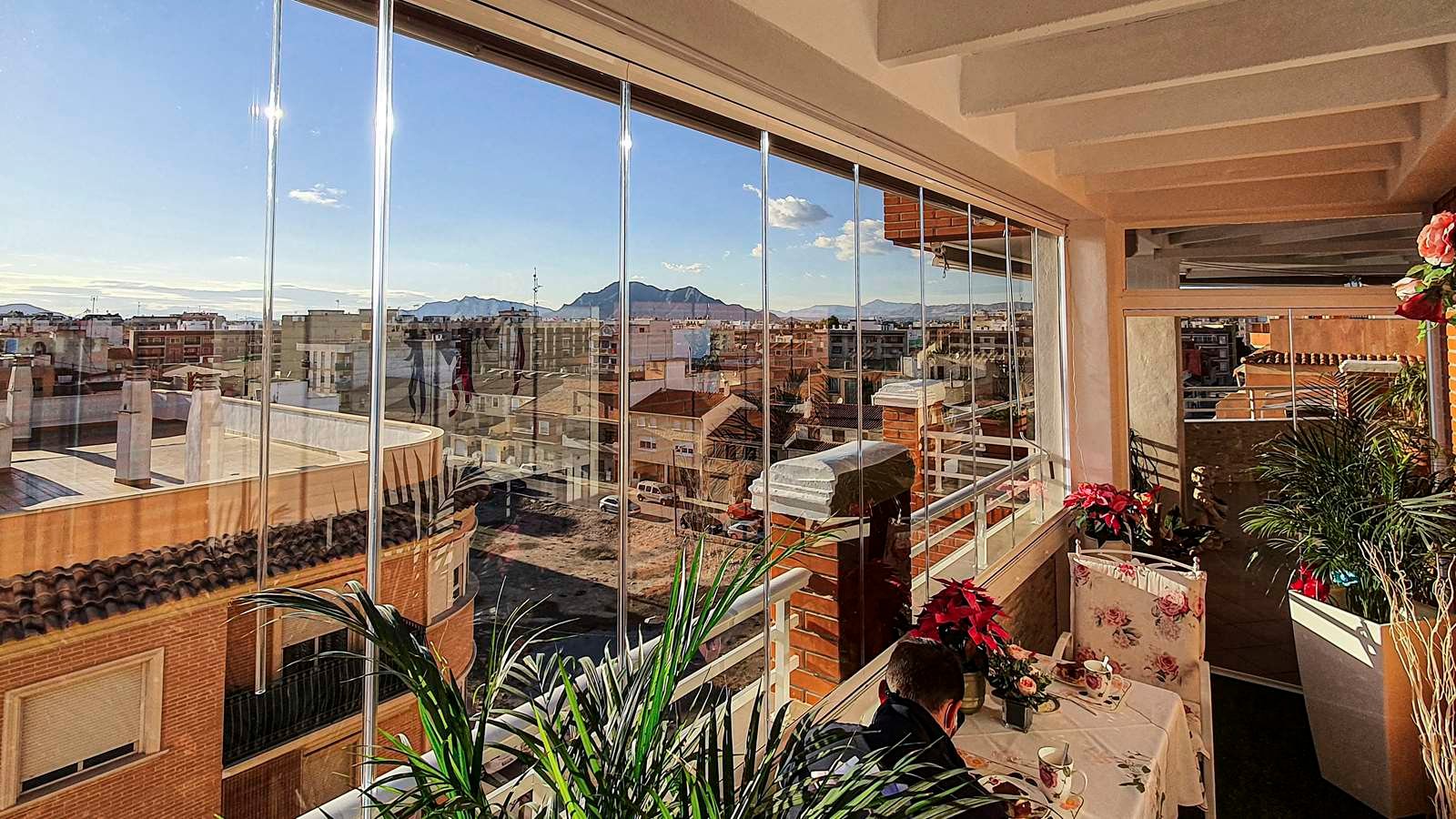 cortinas de cristal abatibles terraza