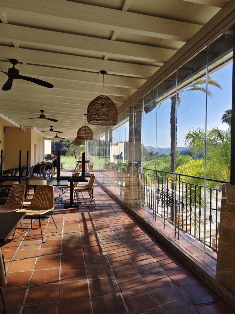 Cortinas de cristal Almería local