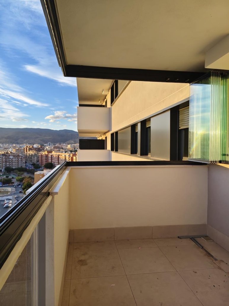 Cortinas de cristal Castellon balcon acristalado