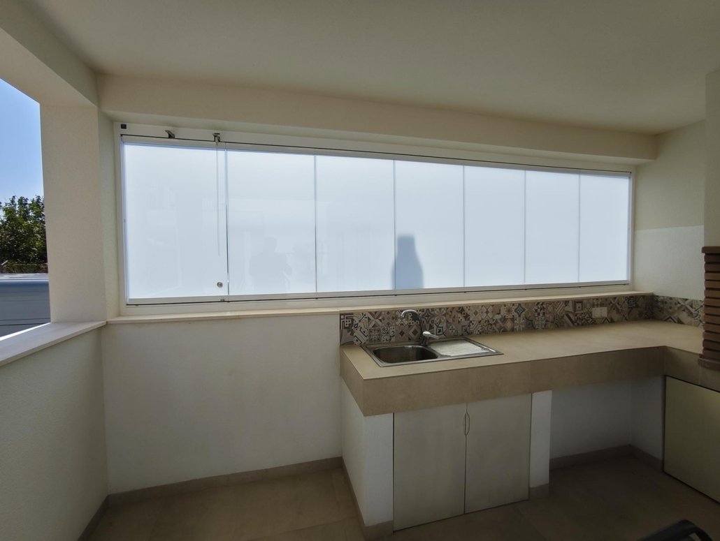 Cortinas de cristal Castellon cocina