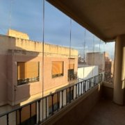 Cortinas de cristal Castellon terraza interior