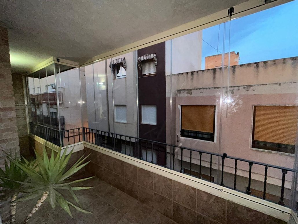 Cortinas de cristal Malaga terreza exterior balcon Cortinas de cristal Malaga terreza exterior balcon