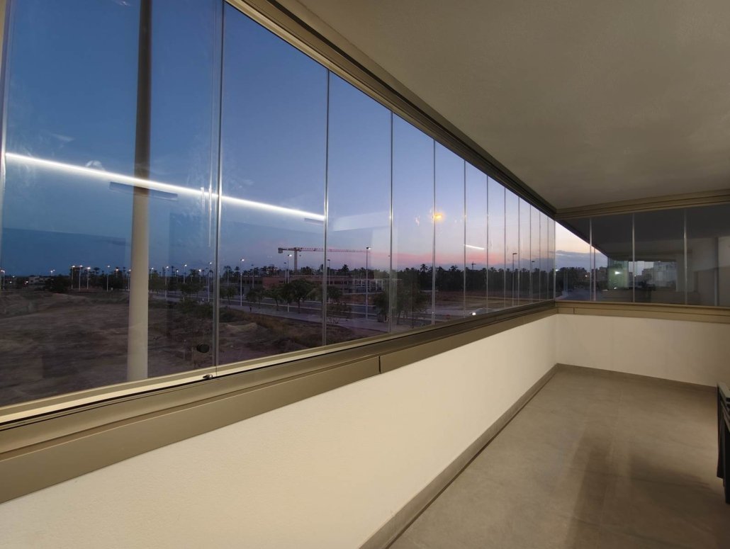 Cortinas de cristal Valencia