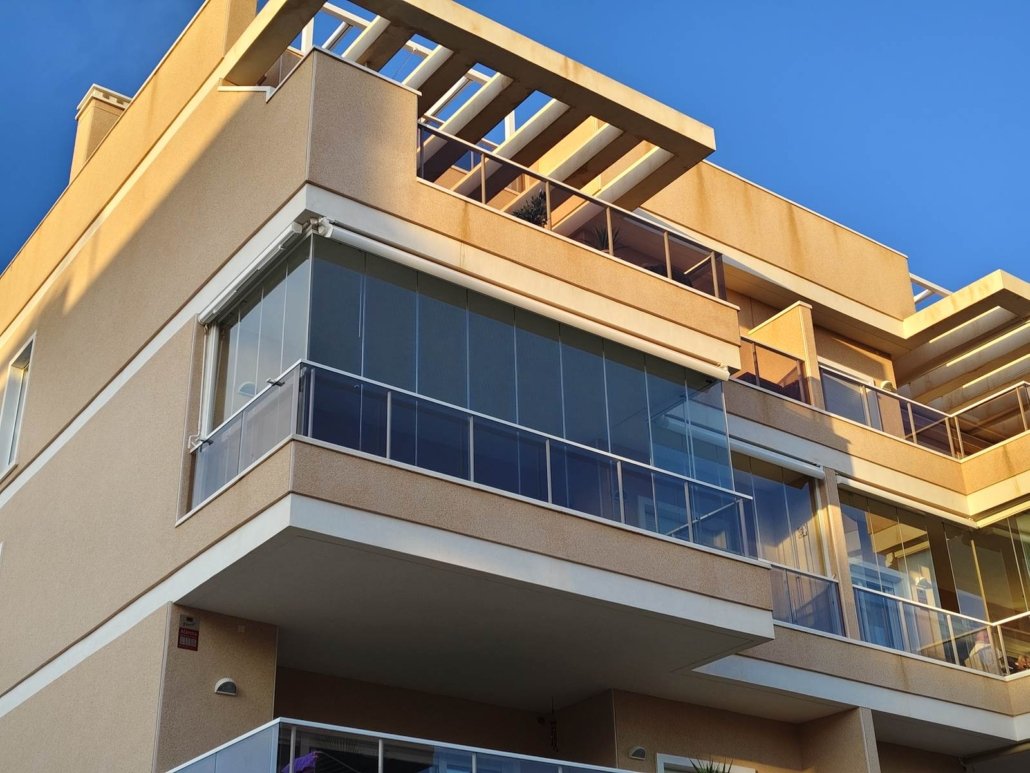Cortinas de cristal Valencia balcon