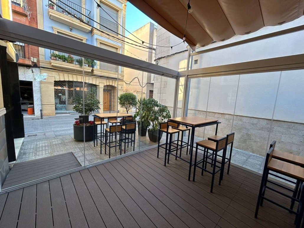 Glass curtains in Alicante 9