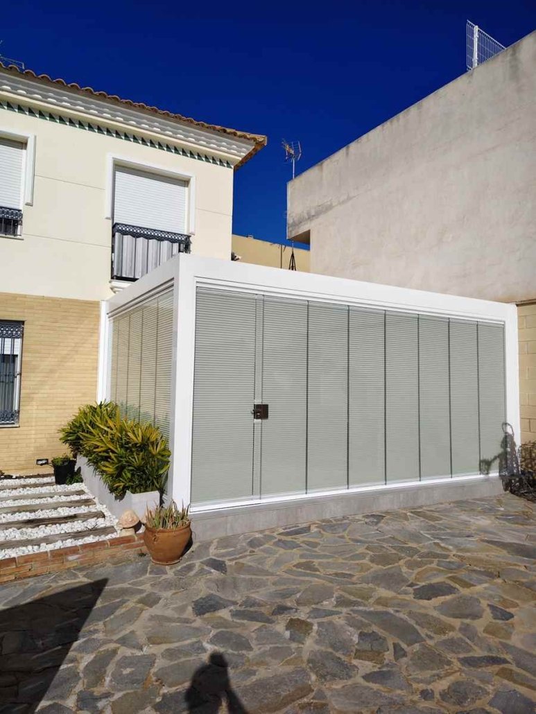 Cortinas Plisadas para Cerramientos y Cortinas de Cristal